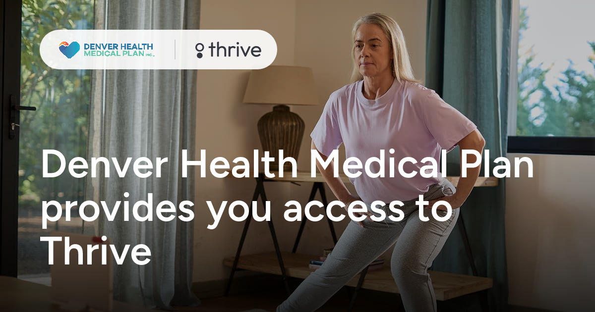 Sword Thrive | Denver Health Medical Plan